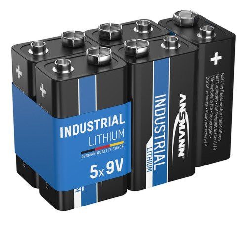 ANSMANN lithium industrial battery 9V 1100mAh