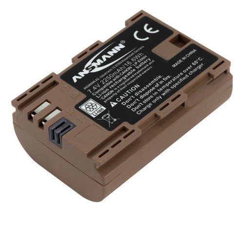 Ansmann lithium polymer camera battery