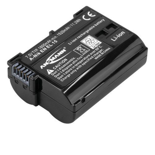 Ansmann lithium polymer battery for Nikon cameras