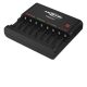 Intelligens ANSMANN Powerline 8 NiMH/NiCd charger with USB output