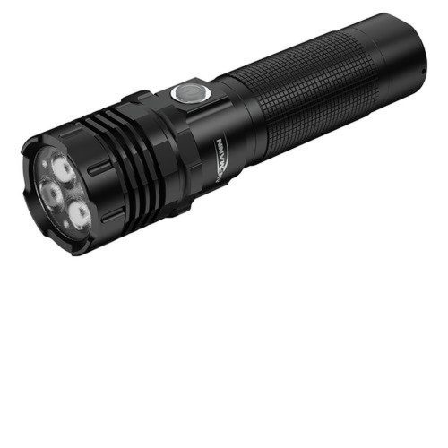 Rechargeable tactical LED flashlight