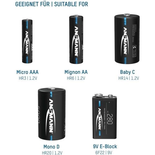 ANSMANN Powerline 5 Pro universal battery charger