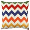 Soft & Stylish Cushion (43 x 43 cm), 50% Cotton/50% Polyester, Washable & Ironable, Concealed Zip, Silicone Filling | Perfect for Home Decor & Comfort