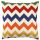 Soft & Stylish Cushion (43 x 43 cm), 50% Cotton/50% Polyester, Washable & Ironable, Concealed Zip, Silicone Filling | Perfect for Home Decor & Comfort