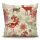 Soft & Stylish Cushion (43 x 43 cm), 50% Cotton/50% Polyester, Washable & Ironable, Concealed Zip, Silicone Filling | Perfect for Home Decor & Comfort