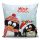 Soft & Stylish Cushion (43 x 43 cm), 50% Cotton/50% Polyester, Washable & Ironable, Concealed Zip, Silicone Filling | Perfect for Home Decor & Comfort
