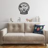 Soft & Stylish Cushion (43 x 43 cm), 50% Cotton/50% Polyester, Washable & Ironable, Concealed Zip, Silicone Filling | Perfect for Home Decor & Comfort