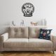 Soft & Stylish Cushion (43 x 43 cm), 50% Cotton/50% Polyester, Washable & Ironable, Concealed Zip, Silicone Filling | Perfect for Home Decor & Comfort