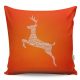 Soft & Stylish Cushion (43 x 43 cm), 50% Cotton/50% Polyester, Washable & Ironable, Concealed Zip, Silicone Filling | Perfect for Home Decor & Comfort