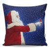 Soft & Stylish Cushion (43 x 43 cm), 50% Cotton/50% Polyester, Washable & Ironable, Concealed Zip, Silicone Filling | Perfect for Home Decor & Comfort