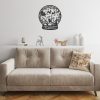Soft & Stylish Cushion (43 x 43 cm), 50% Cotton/50% Polyester, Washable & Ironable, Concealed Zip, Silicone Filling | Perfect for Home Decor & Comfort