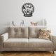 Soft & Stylish Cushion (43 x 43 cm), 50% Cotton/50% Polyester, Washable & Ironable, Concealed Zip, Silicone Filling | Perfect for Home Decor & Comfort