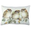 Soft & Stylish Cushion (33 x 48 cm), 50% Cotton/50% Polyester, Washable, Ironable, Concealed Zip, Silicone Filling | Perfect for Home Decor & Comfort