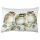 Soft & Stylish Cushion (33 x 48 cm), 50% Cotton/50% Polyester, Washable, Ironable, Concealed Zip, Silicone Filling | Perfect for Home Decor & Comfort