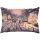 Soft & Stylish Cushion (33 x 48 cm), 50% Cotton/50% Polyester, Washable, Ironable, Concealed Zip, Silicone Filling | Perfect for Home Decor & Comfort