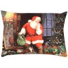 Soft & Stylish Cushion (33 x 48 cm), 50% Cotton/50% Polyester, Washable, Ironable, Concealed Zip, Silicone Filling | Perfect for Home Decor & Comfort