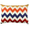 Soft & Stylish Cushion (33 x 48 cm), 50% Cotton/50% Polyester, Washable, Ironable, Concealed Zip, Silicone Filling | Perfect for Home Decor & Comfort