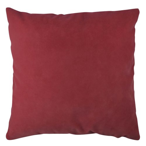 Maroon Cushion (43 x 43 cm), 100% Polyester, Washable & Ironable, Concealed Zip, Silicone Filling | Soft & Stylish for Home Decor & Comfort