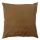 Brown Cushion (43 x 43 cm), 100% Polyester, Washable & Ironable, Concealed Zip, Silicone Filling | Soft & Stylish for Home Decor & Comfort