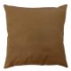 Brown Cushion (43 x 43 cm), 100% Polyester, Washable & Ironable, Concealed Zip, Silicone Filling | Soft & Stylish for Home Decor & Comfort