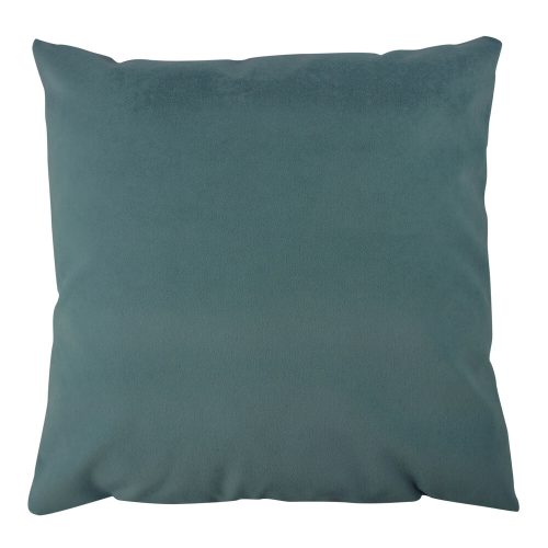 Blue Cushion (43 x 43 cm), 100% Polyester, Washable & Ironable, Concealed Zip, Silicone Filling | Soft & Stylish for Home Decor & Comfort