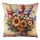 Soft & Stylish Cushion (43 x 43 cm), 50% Cotton/50% Polyester, Washable & Ironable, Concealed Zip, Silicone Filling | Perfect for Home Decor & Comfort