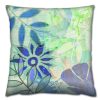 Soft & Stylish Cushion (43 x 43 cm), 50% Cotton/50% Polyester, Washable & Ironable, Concealed Zip, Silicone Filling | Perfect for Home Decor & Comfort