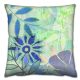 Soft & Stylish Cushion (43 x 43 cm), 50% Cotton/50% Polyester, Washable & Ironable, Concealed Zip, Silicone Filling | Perfect for Home Decor & Comfort