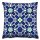 Soft & Stylish Cushion (43 x 43 cm), 50% Cotton/50% Polyester, Washable & Ironable, Concealed Zip, Silicone Filling | Perfect for Home Decor & Comfort