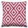 Soft & Stylish Cushion (43 x 43 cm), 50% Cotton/50% Polyester, Washable & Ironable, Concealed Zip, Silicone Filling | Perfect for Home Decor & Comfort