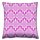 Soft & Stylish Cushion (43 x 43 cm), 50% Cotton/50% Polyester, Washable & Ironable, Concealed Zip, Silicone Filling | Perfect for Home Decor & Comfort