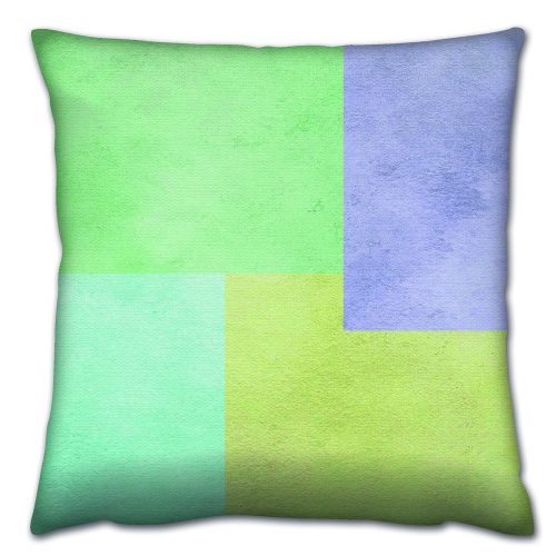 Soft & Stylish Cushion (43 x 43 cm), 50% Cotton/50% Polyester, Washable & Ironable, Concealed Zip, Silicone Filling | Perfect for Home Decor & Comfort