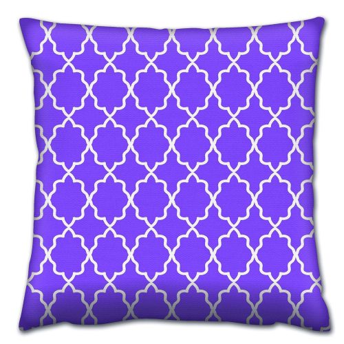 Soft & Stylish Cushion (43 x 43 cm), 50% Cotton/50% Polyester, Washable & Ironable, Concealed Zip, Silicone Filling | Perfect for Home Decor & Comfort
