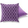 Soft & Stylish Cushion (43 x 43 cm), 50% Cotton/50% Polyester, Washable & Ironable, Concealed Zip, Silicone Filling | Perfect for Home Decor & Comfort