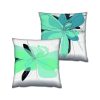 Soft & Stylish Cushion Set (2 Pieces), 43 x 43 cm | 50% Cotton & 50% Polyester, Washable, Ironable, Concealed Zip, Silicone Filling | Perfect for Home Decor