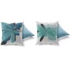 Soft & Stylish Cushion Set (2 Pieces), 43 x 43 cm | 50% Cotton & 50% Polyester, Washable, Ironable, Concealed Zip, Silicone Filling | Perfect for Home Decor