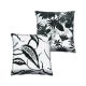 Soft & Stylish Cushion Set (2 Pieces), 43 x 43 cm | 50% Cotton & 50% Polyester, Washable, Ironable, Concealed Zip, Silicone Filling | Perfect for Home Decor
