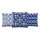 Soft & Stylish Cushion Set (3 Pieces), 43 x 43 cm | 50% Cotton & 50% Polyester, Washable & Ironable, Concealed Zip, Silicone Filling | Perfect for Home Decor