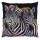Soft & Stylish Cushion (43 x 43 cm), 50% Cotton/50% Polyester, Washable & Ironable, Concealed Zip, Silicone Filling | Perfect for Home Decor & Comfort