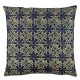 Soft & Stylish Cushion (43 x 43 cm), 50% Cotton/50% Polyester, Washable & Ironable, Concealed Zip, Silicone Filling | Perfect for Home Decor & Comfort
