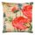 Soft & Stylish Cushion (43 x 43 cm), 50% Cotton/50% Polyester, Washable & Ironable, Concealed Zip, Silicone Filling | Perfect for Home Decor & Comfort
