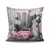 Soft & Stylish Cushion (43 x 43 cm), 50% Cotton/50% Polyester, Machine Washable, Ironable, Silicone Filling, Concealed Zip | Perfect for Home Decor