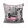 Soft & Stylish Cushion (43 x 43 cm), 50% Cotton/50% Polyester, Machine Washable, Ironable, Silicone Filling, Concealed Zip | Perfect for Home Decor