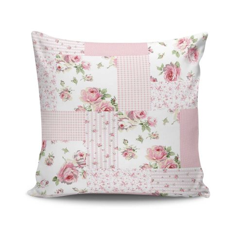 Soft & Stylish Cushion (43 x 43 cm), 50% Cotton/50% Polyester, Machine Washable, Ironable, Silicone Filling, Concealed Zip | Perfect for Home Decor