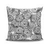 Stylish Cushion Cover 43x43 cm, 50% Cotton/50% Polyester, Washable & Ironable, Concealed Zip Closure | Perfect for Home Decor & Comfort
