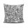 Stylish Cushion Cover 43x43 cm, 50% Cotton/50% Polyester, Washable & Ironable, Concealed Zip Closure | Perfect for Home Decor & Comfort