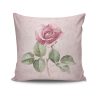 Stylish Cushion Cover 43x43 cm, 50% Cotton/50% Polyester, Washable & Ironable, Concealed Zip Closure | Perfect for Home Decor & Comfort