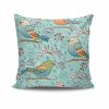 Stylish Cushion Cover 43x43 cm, 50% Cotton/50% Polyester, Washable & Ironable, Concealed Zip Closure | Perfect for Home Decor & Comfort