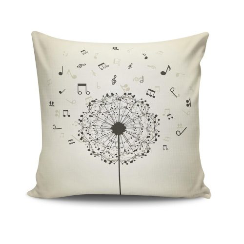 Stylish Cushion Cover 43x43 cm, 50% Cotton/50% Polyester, Washable & Ironable, Concealed Zip Closure | Perfect for Home Decor & Comfort