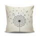 Stylish Cushion Cover 43x43 cm, 50% Cotton/50% Polyester, Washable & Ironable, Concealed Zip Closure | Perfect for Home Decor & Comfort